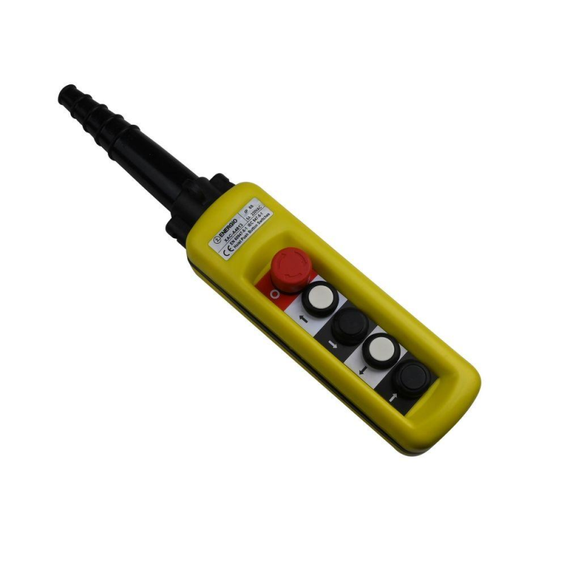 Пост тельферний ENERGIO XAC-A4813 4 кнопки/СТОП IP65 Пост тельферний ENERGIO XAC-A4813 4 кнопки/СТОП IP65