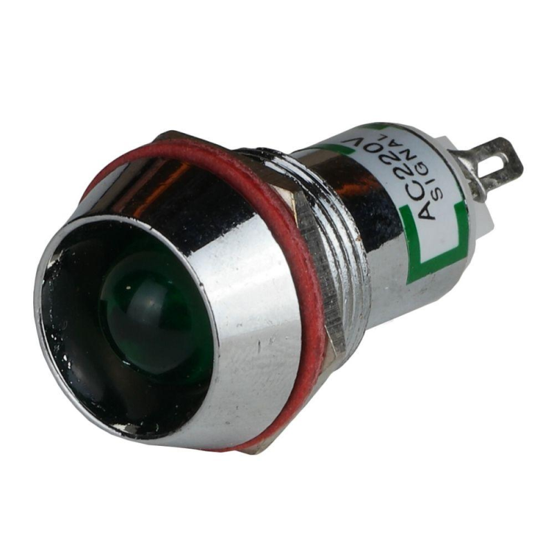 Індикатор ENERGIO AD22C-16T 220В AC зелений Індикатор ENERGIO AD22C-16T 220В AC зелений