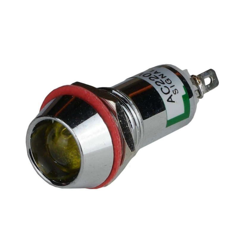 Індикатор ENERGIO AD22C-12T 220В AC жовтий Індикатор ENERGIO AD22C-12T 220В AC жовтий