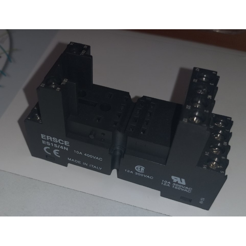 Цоколь ES-15/4N- для проміжного реле 782