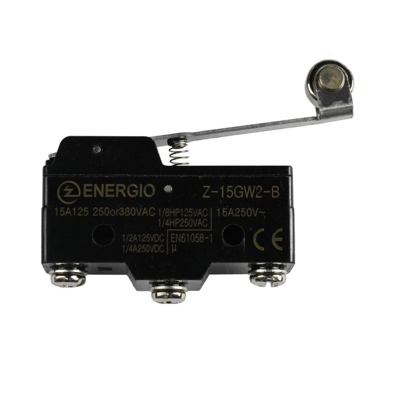 Мікровимикач ENERGIO Z-15GW2-B Мікровимикач ENERGIO Z-15GW2-B
