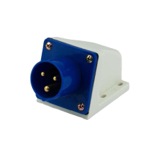 Вилка силова стаціонарна ENERGIO 513(2P+PE) 16A 220В IP44