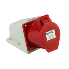 Розетка силова стаціонарна ENERGIO 123(2P+PE) 32A 220В IP44