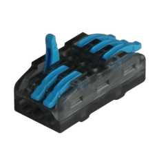 Клема прохідна ENERGIO CMK-423 3-3отв. з зажимом