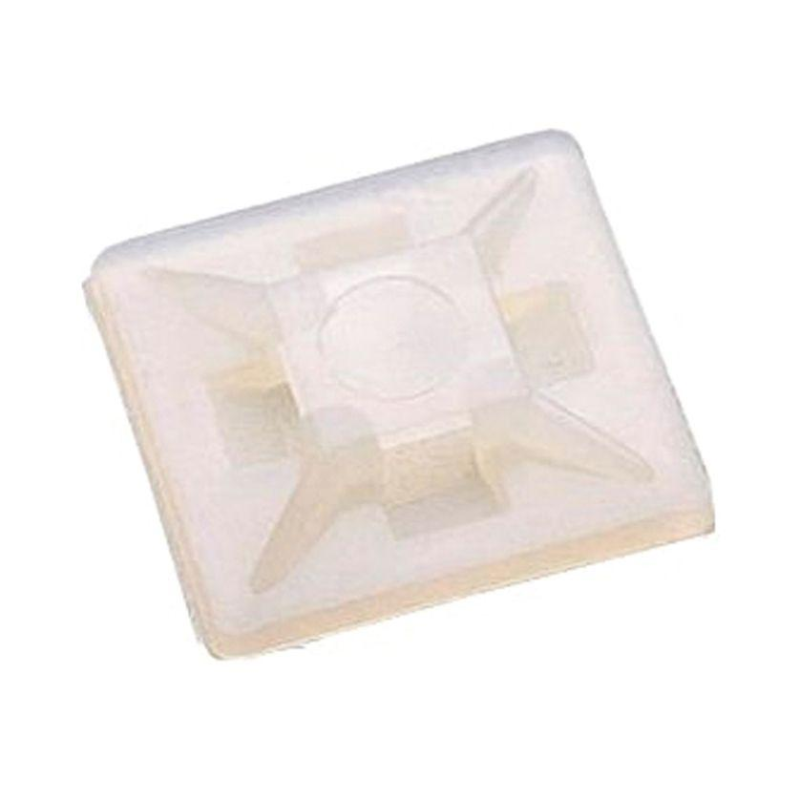 Площадка самоклеюча для стяжок ENERGIO 25х25мм (100шт) Площадка самоклеюча для стяжок ENERGIO 25х25мм (100шт)