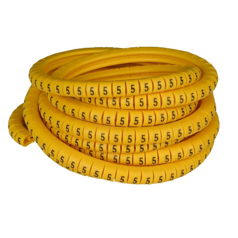 Маркер кабельний ENERGIO EC-0 цифра 5 0.75-1.5мм2 (1000шт) Маркер кабельний ENERGIO EC-0 цифра 5 0.75-1.5мм2 (1000шт)