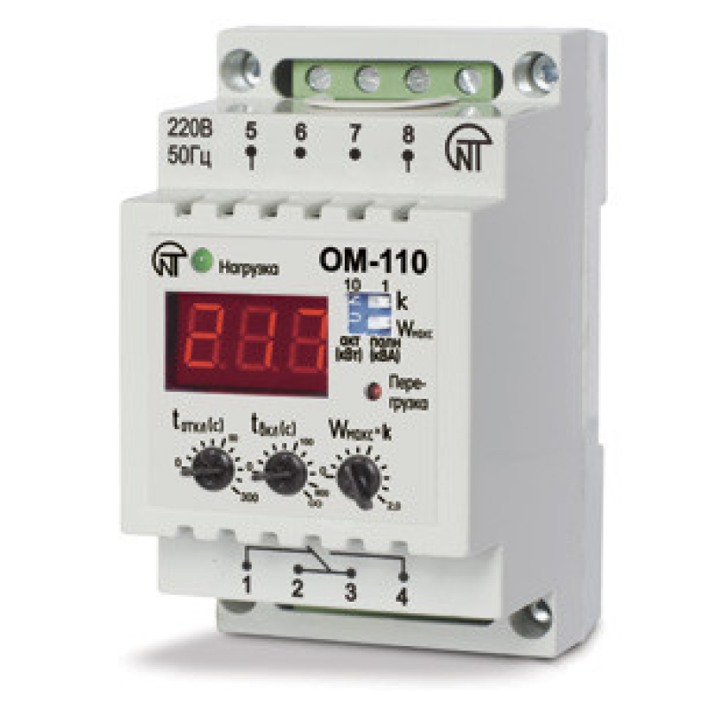 Реле обмеження потужності ОМ 110 Реле обмеження потужності ОМ 110