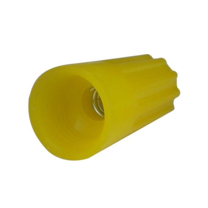 Ковпачки для скрутки кабелю ENERGIO d10,8мм жовті (100шт) Ковпачки для скрутки кабелю ENERGIO d10,8мм жовті (100шт)