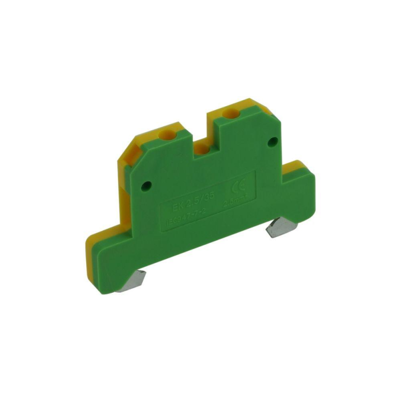 Клемна колодка набірна заземлююча ENERGIO JXB 2.5 на DIN-рейку ж/з Клемна колодка набірна заземлююча ENERGIO JXB 2.5 на DIN-рейку ж/з
