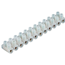 Клемна колодка зажимна ENERGIO 12.10 10A H-подібна PP біла