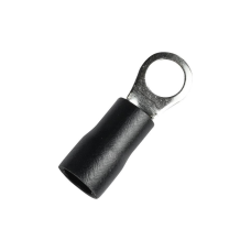 Наконечник ізольований кільцевий ENERGIO RV3.5-5 чорний (100шт)