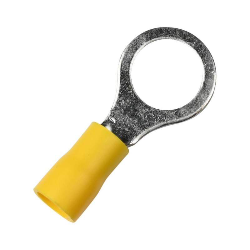 Наконечник ізольований кільцевий ENERGIO RV5.5-10 жовтий (100шт) Наконечник ізольований кільцевий ENERGIO RV5.5-10 жовтий (100шт)