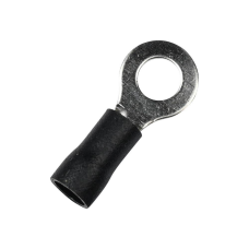 Наконечник ізольований кільцевий ENERGIO RV3.5-6 чорний (100шт)