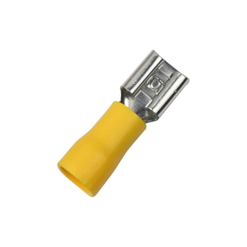 Наконечник ізольований ENERGIO FDD5.5-250-8 МАМА жовтий (100шт) Наконечник ізольований ENERGIO FDD5.5-250-8 МАМА жовтий (100шт)