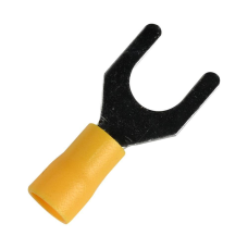 Наконечник ізольований вилочний ENERGIO SV5.5-8 жовтий (100шт)