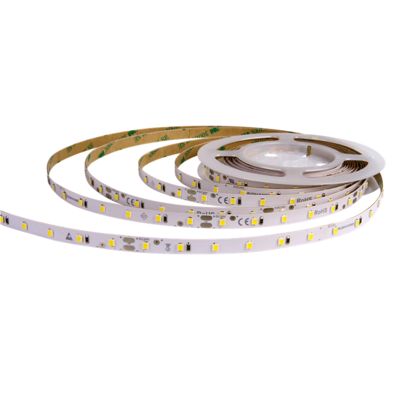 LED стрічка RISHANG 60-2835-24V-IP20 6W 530Lm 6500K 5м (RD0860TC-B-W)