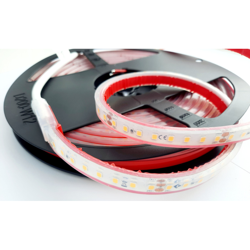 LED стрічка COLORS 128-2835-24V-IP67 9.6W 1208Lm 4000K 5м (D8128-24V-10mm-IP67) LED стрічка COLORS 128-2835-24V-IP67 9.6W 1208Lm 4000K 5м (D8128-24V-10mm-IP67)