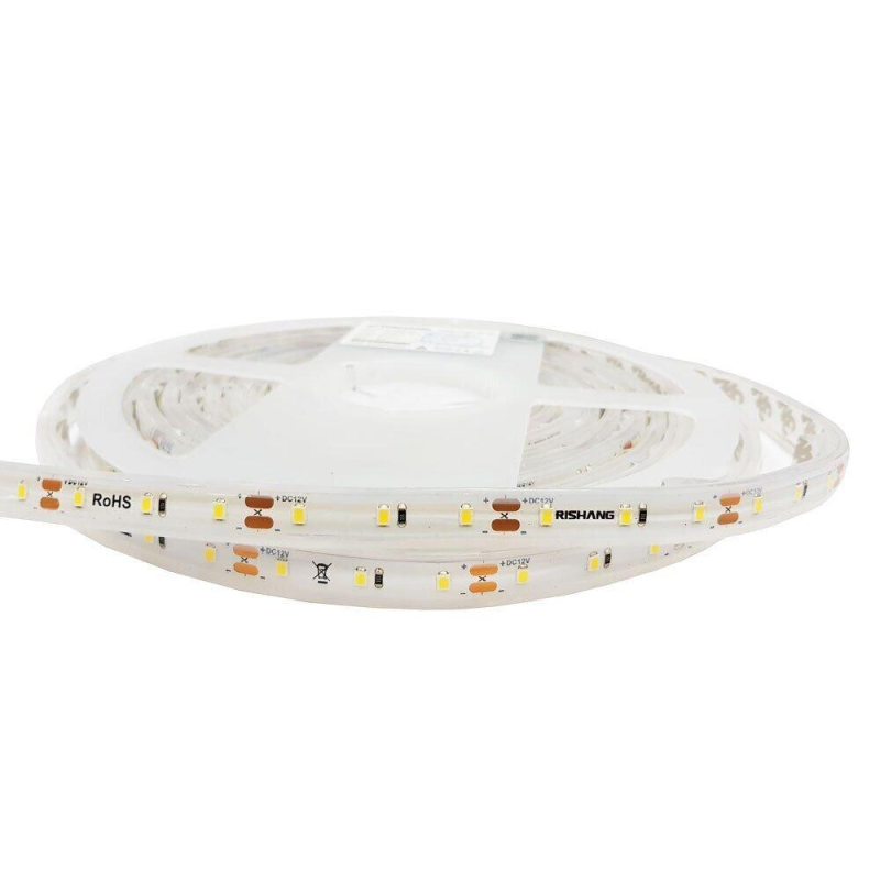 LED стрічка RISHANG 60-2835-12V-IP67 5.5W 400Lm 2700K 5м (RN3060TA-B-SW) LED стрічка RISHANG 60-2835-12V-IP67 5.5W 400Lm 2700K 5м (RN3060TA-B-SW)