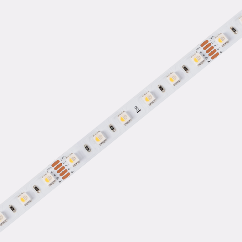 LED стрічка COLORS 60-5050-24V-IP33 19.2W RGB+3000K 5м (D560RGBWW-24V-12mm)