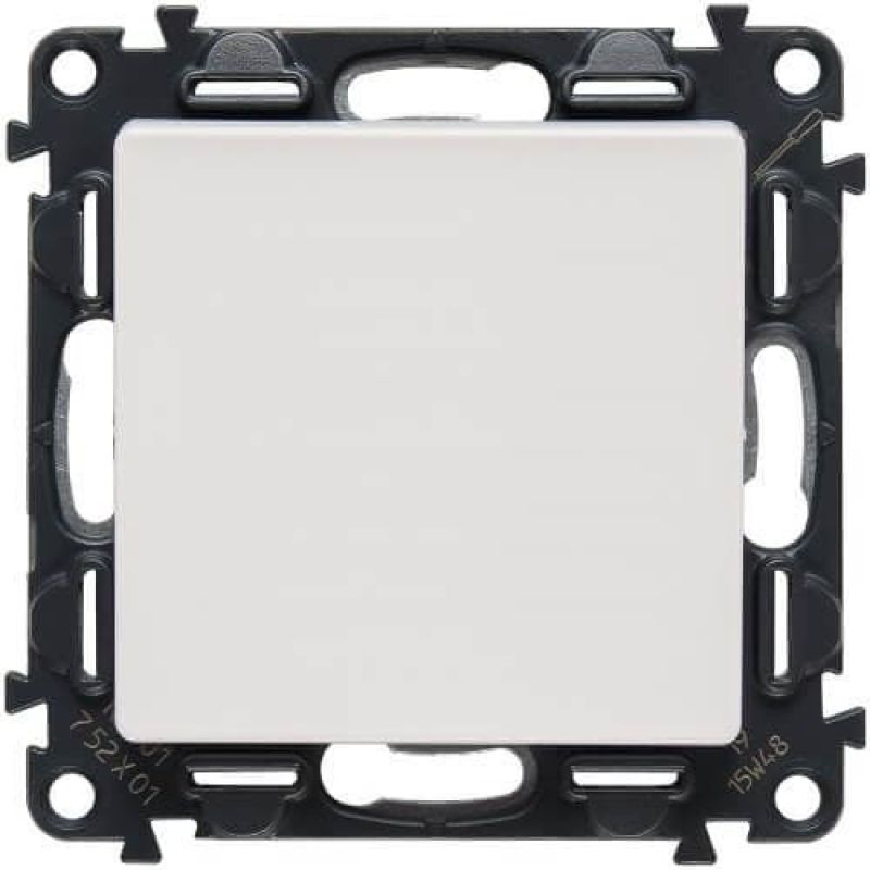 Вимикач 1-клавішний, білий, 752401 Legrand Valena Life Вимикач 1-клавішний, білий, 752401 Legrand Valena Life