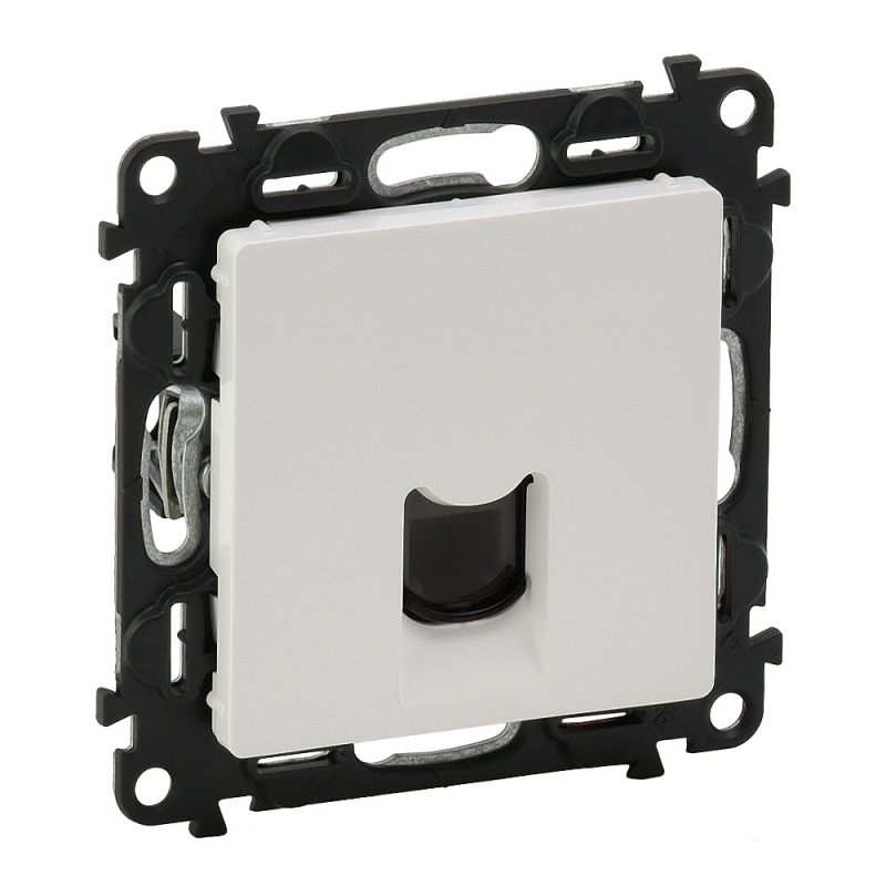 Розетка телефонна RJ11, білий, 753438 Legrand Valena Life Розетка телефонна RJ11, білий, 753438 Legrand Valena Life