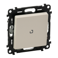 Вимикач 1-клавішний з підсвічуванням, слонова кістка, 752510 Legrand Valena Life