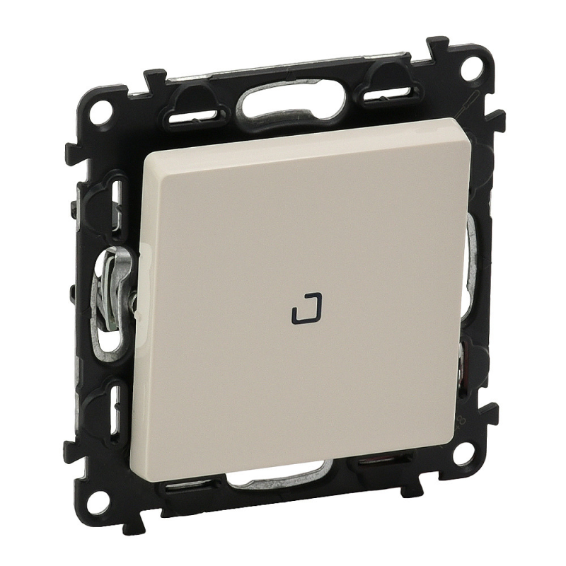 Вимикач 1-клавішний з підсвічуванням, слонова кістка, 752510 Legrand Valena Life Вимикач 1-клавішний з підсвічуванням, слонова кістка, 752510 Legrand Valena Life