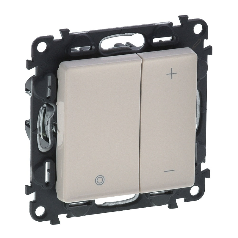 Світлорегулятор натискний для LED ламп, слонова кістка, 752562 Legrand Valena Life