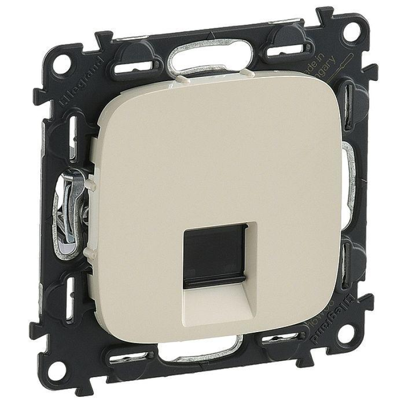Розетка комп“ютерна RJ45, слонова кістка, Valena ALLURE 753840 Legrand Розетка комп“ютерна RJ45, слонова кістка, Valena ALLURE 753840 Legrand