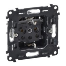 Розетка із заземленням, гвинтові затискачі, Valena 753025 Legrand