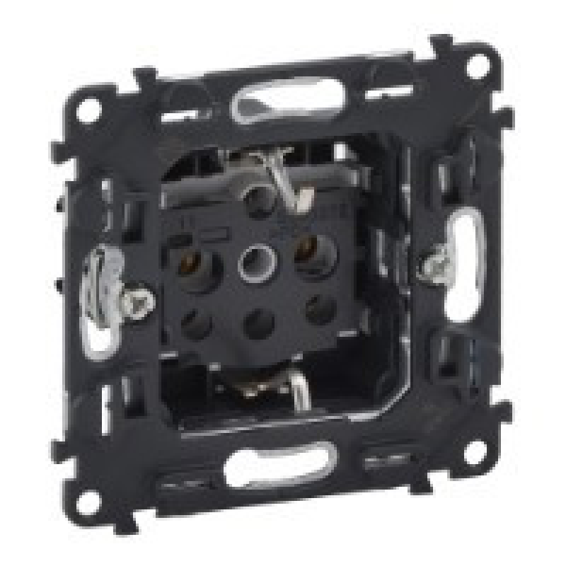 Розетка із заземленням, гвинтові затискачі, Valena 753025 Legrand