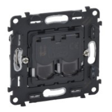 Розетка телефонна подвійна RJ11, Valena 753039 Legrand