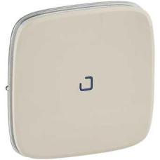 Клавіша вимикача з підсвічуванням / індикацією, алюміній, Valena 755087 Legrand