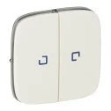 Клавіша вимикача двоклавішного, перли, Valena 755029 Legrand