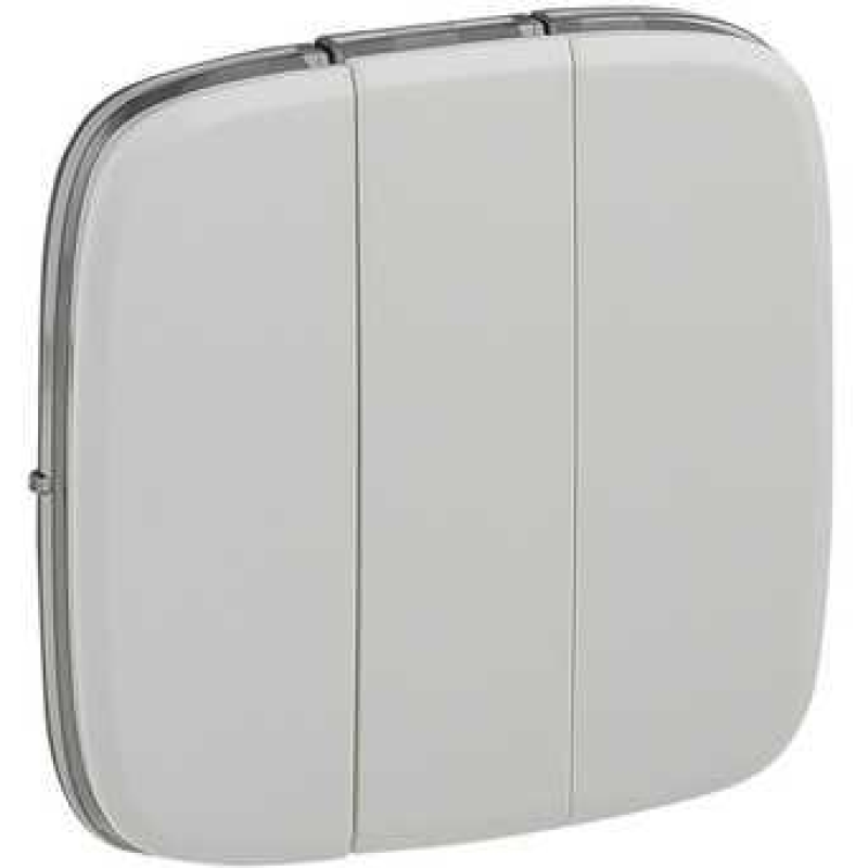 Клавіша вимикача триклавішного, білий, Valena 755035 Legrand