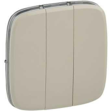 Клавіша вимикача триклавішного, слонова кістка, Valena 755036 Legrand