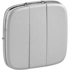 Клавіша вимикача триклавішного, антрацит, Valena 755038 Legrand