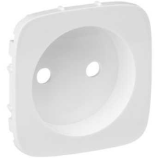 Лицьова панель розетки без заземлення, білий, Valena 754975 Legrand