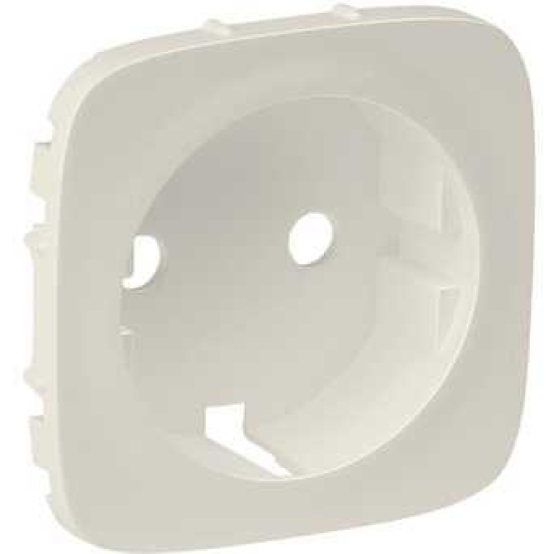 Лицьова панель розетки із заземленням, слонова кістка, Valena 755206 Legrand Лицьова панель розетки із заземленням, слонова кістка, Valena 755206 Legrand