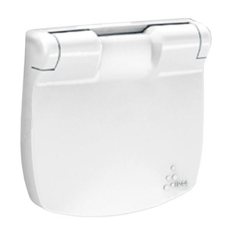 Накладка розетки із заземленням та кришкою, слонова кістка, Valena 754846 Legrand