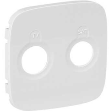 Лицьова панель розетки TV-SAT, білий, Valena 754825 Legrand