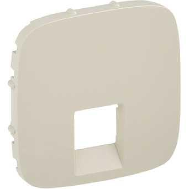 Лицьова панель розетки RJ11/RJ45, слонова кістка, Valena 755416 Legrand Лицьова панель розетки RJ11/RJ45, слонова кістка, Valena 755416 Legrand