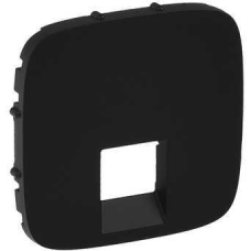 Лицьова панель розетки RJ11/RJ45, антрацит, Valena 755418 Legrand