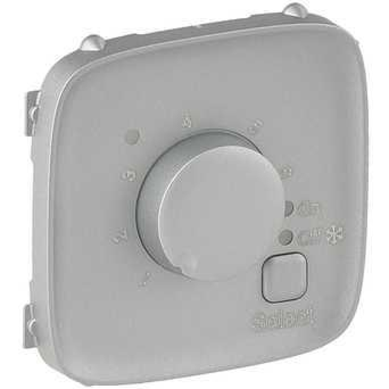 Накладка термостата теплої підлоги, алюмінію, Valena 755327 Legrand Накладка термостата теплої підлоги, алюмінію, Valena 755327 Legrand