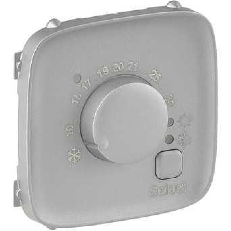 Накладка кімнатного термостату, алюмінію, Valena 755317 Legrand