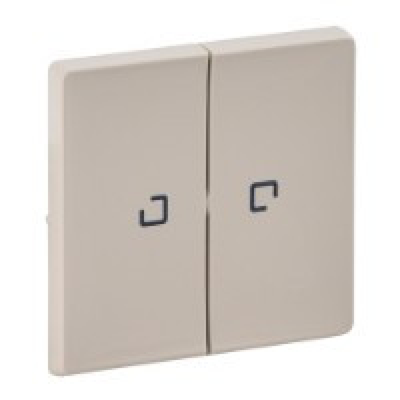 Клавіша вимикача двоклавішного з підсвічуванням, слонова кістка, Valena 755221 Legrand Клавіша вимикача двоклавішного з підсвічуванням, слонова кістка, Valena 755221 Legrand