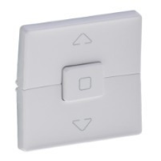 Клавіша вимикача для жалюзі, білий, Valena 755140 Legrand