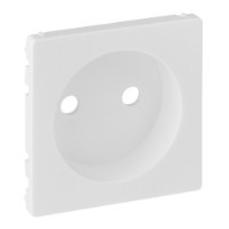 Лицьова панель розетки без заземлення, білий, Valena 754970 Legrand Лицьова панель розетки без заземлення, білий, Valena 754970 Legrand