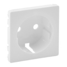 Лицьова панель розетки із заземленням, білий, Valena 755200 Legrand