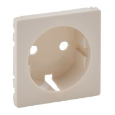 Лицьова панель розетки із заземленням, слонова кістка, Valena 755201 Legrand